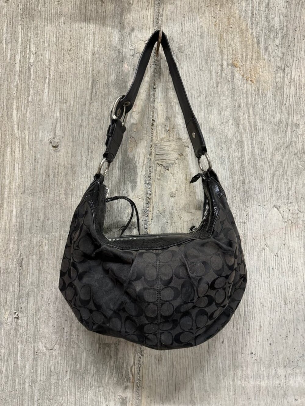 Coach Soho Hobo Bag with Classic Signature Jacquard Monogram Print
